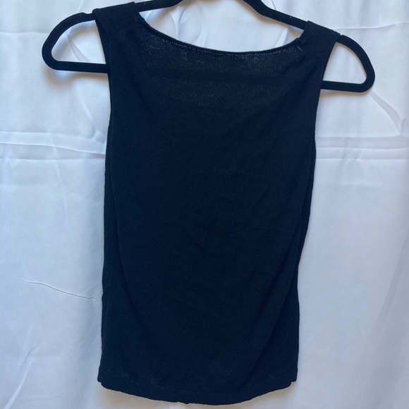 Max Studio Petite Square Neck Tank Top - Picture 5 of 7